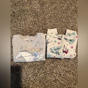 Bundle of two frozen kid sweaters